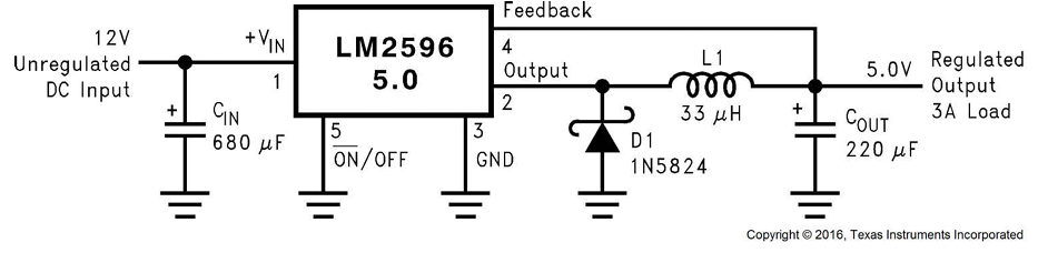 Orwintech Power Module LM2596S Buck Converter IC & LM2596 S DC-DC Step Down Module - Latest ...
