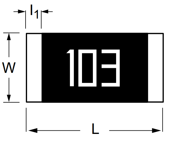 2010 resistor Dimensions 