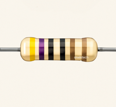  470 resistor 6 bands color code 