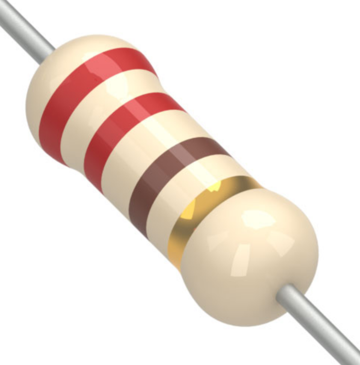 220 Ohm Resistor 4 band color code