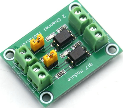 PC817 2 Channel Optocoupler Isolation Module Board