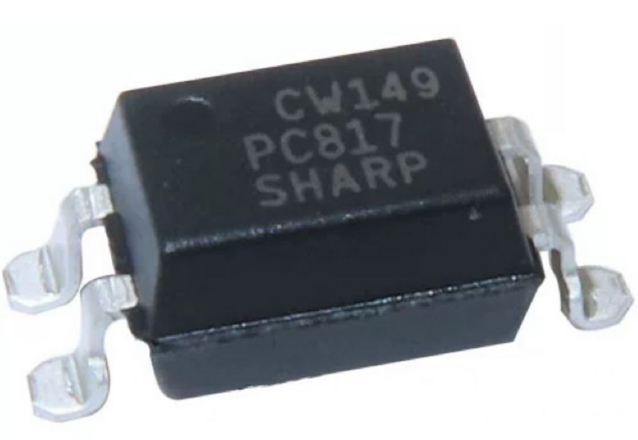 pc817 mosfet driver