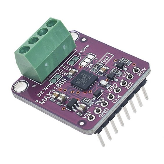 MAX31865 PT100 RTD Temperature Sensor Module: Complete Guide with Arduino